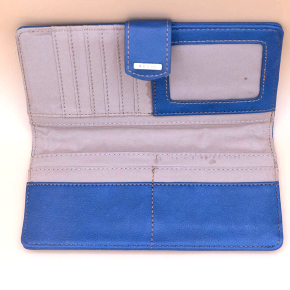 Relic Blue Pop Leather Wallet - Picture 2 of 4